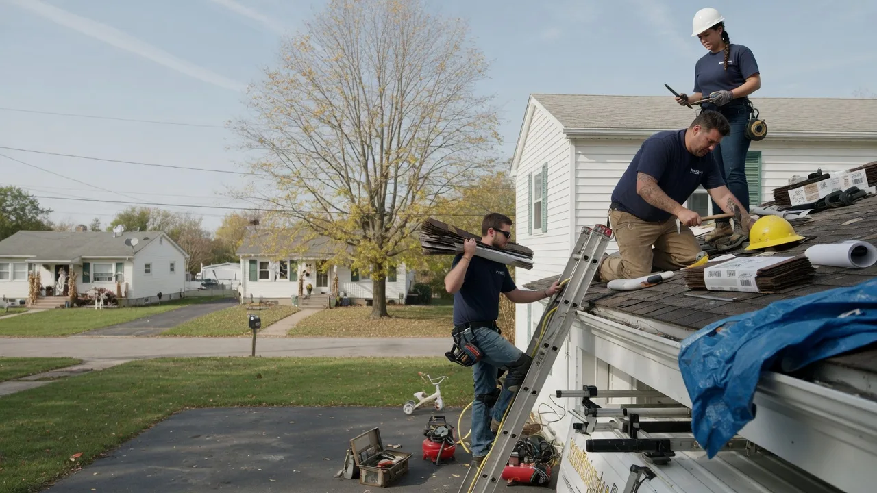 Local Roofing Contractors in Pleasant Valley, IA near me